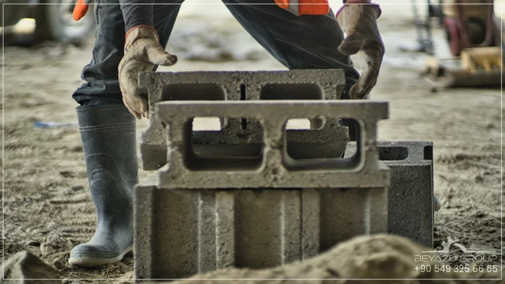bottom open hollow blocks A001 - Beyazli Group bottom open hollow blocks A001