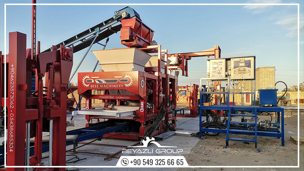 Paving Block Machine Types Capacities and Applications A10 - Beyazli Group Paving Block Machine Types Capacities and Applications A10