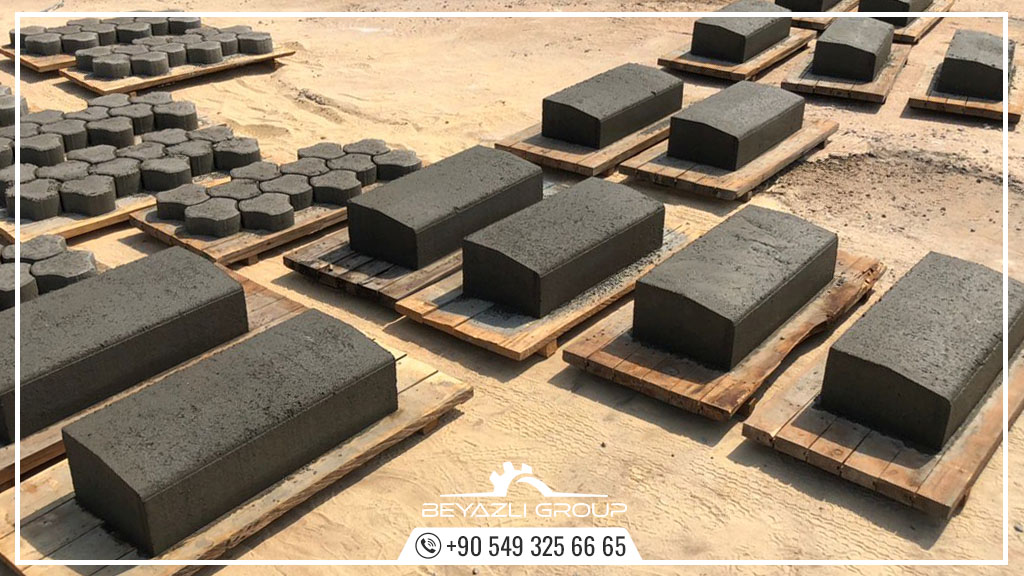 Production Capacity of concrete block machines A11 - Beyazli Group Production Capacity of concrete block machines A11