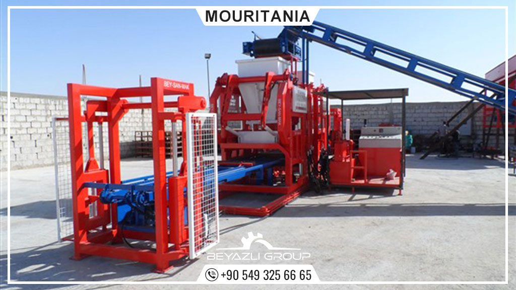 block making machine in Mouritania A08 - Beyazli Group block making machine in Mouritania A08