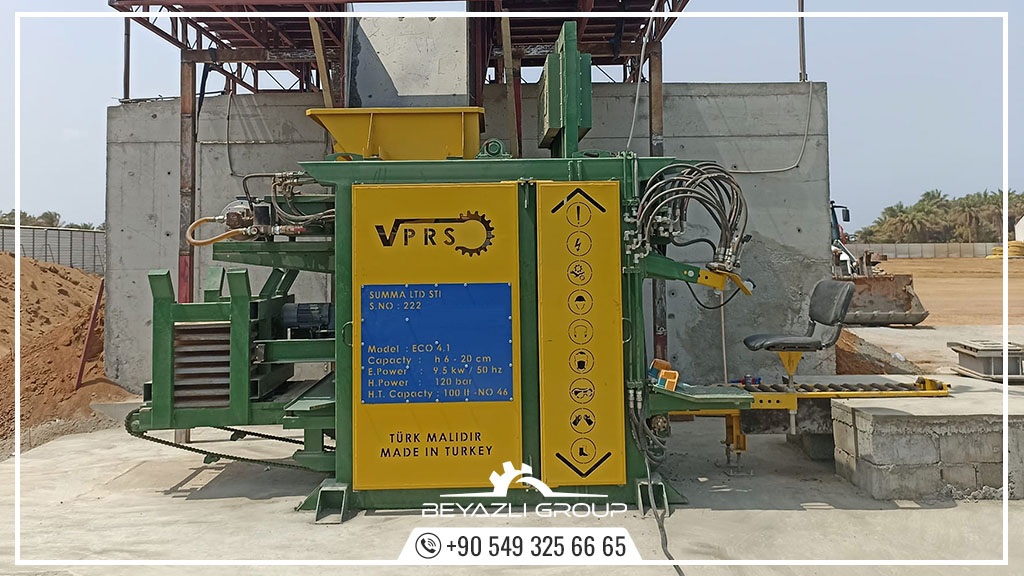 main customers for block making machine products A12 - Beyazli Group main customers for block making machine products A12