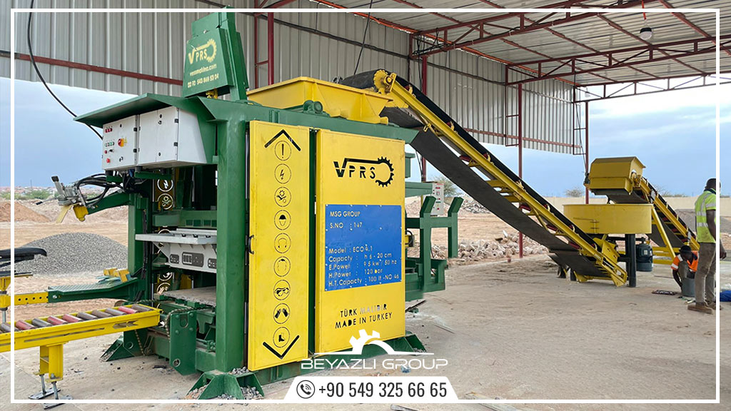 Concrete Block Factory Startup With maximum 100000 A13 - Beyazli Group Concrete Block Factory Startup With maximum 100000 A13