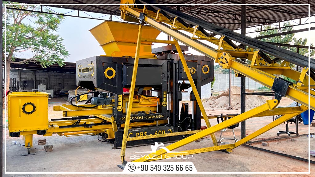 PRS600 Block Making Machine A13 - Beyazli Group PRS600 Block Making Machine A13